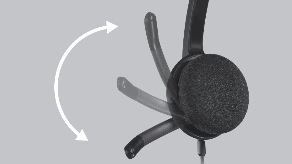Headset Logitech H340 USB černý