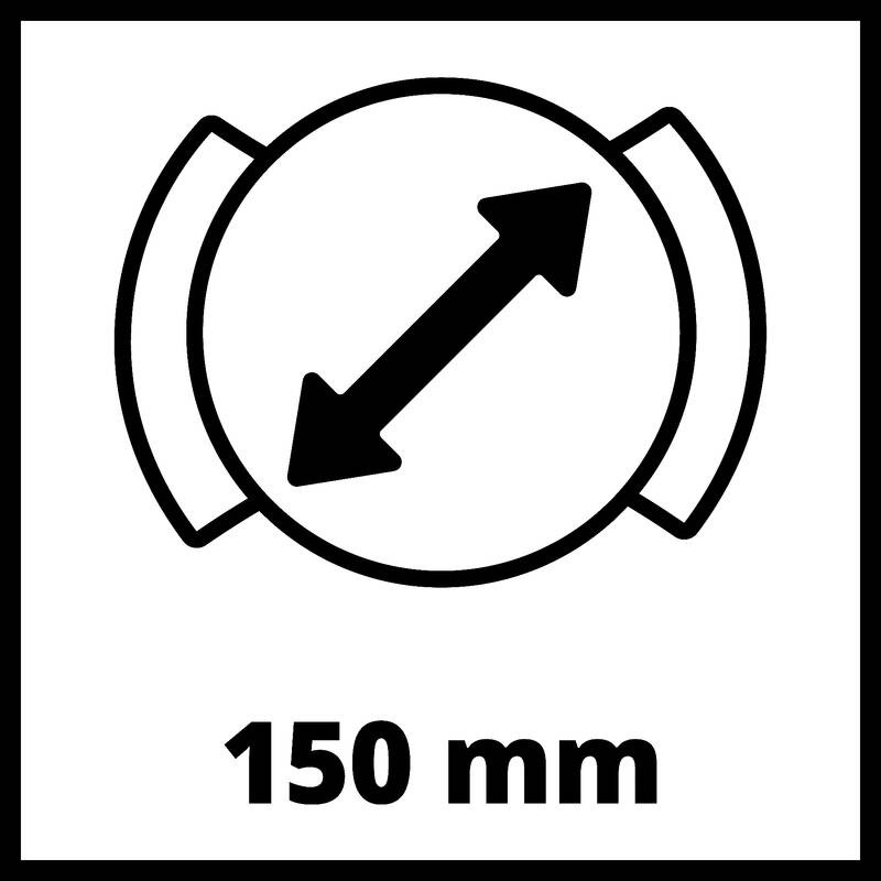 Sada kotoučů Einhell 150 mm 2093246 (9 ks) Sada kotoučů Einhell 150 mm, 9 ks