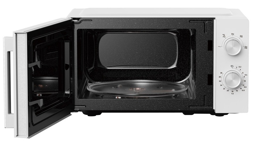 Mikrovlnná trouba Gorenje MO20E1WI5 Invertor bílá Mikrovlnná trouba Gorenje MO20E1WI5 s invertorovou technologií má plně otevřená dvířka.