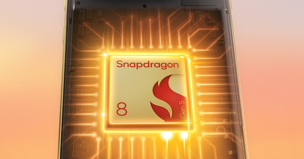 Procesor Snapdragon mobilního telefonu Motorola Signature