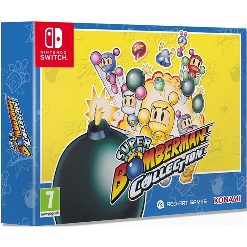Hra U&I Entertainment Switch Super Bomberman Collection Collectors Editionobal