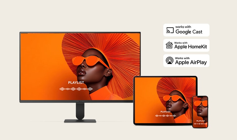 LG 27U511SB podporuje i Apple AirPlay 2