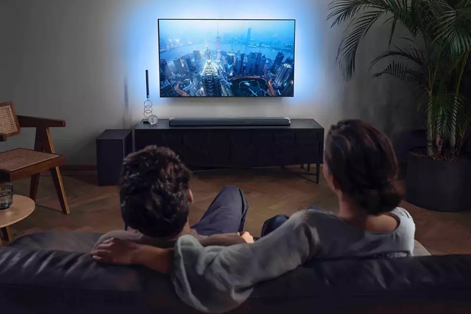 Soundbar Philips B95 Fidelio černý