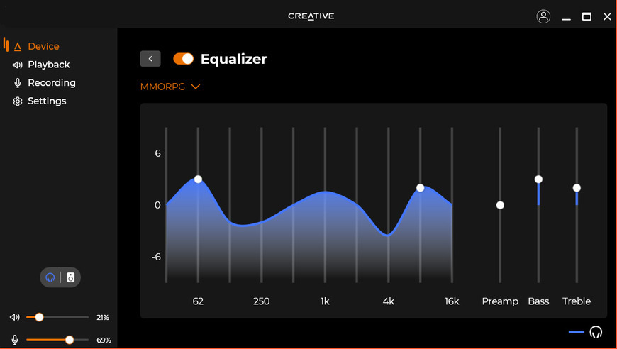 Headset Creative Sound Blaster GH7 ANC černý Creative Sound Blaster GH7