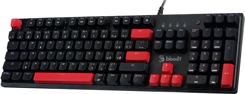 Klávesnice A4Tech Bloody S510R černá Klávesnice A4Tech Bloody S510R černá