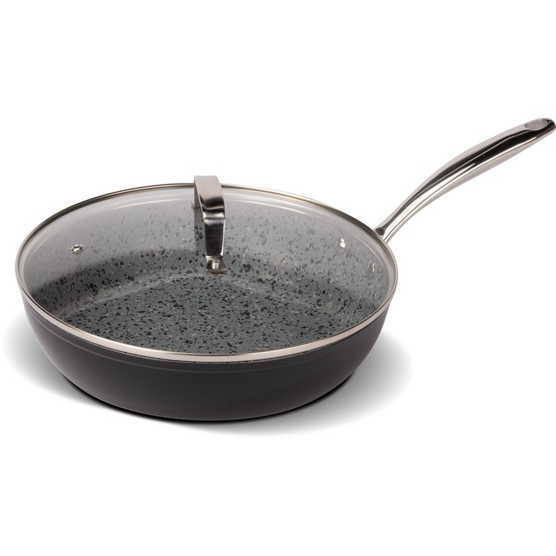 Pánev Lamart LT1262 GRANIT, 28 cm černá/šedá