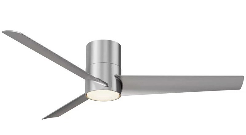 Stropní svítidlo IMMAX NEO LITE FRESH SMART LED s ventilátorem, 18W/40W, Wi-Fi, TUYA stříbrné