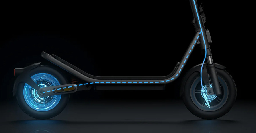 Xiaomi Electric Scooter 6 spoléhá i na dvojitý brzdný systém