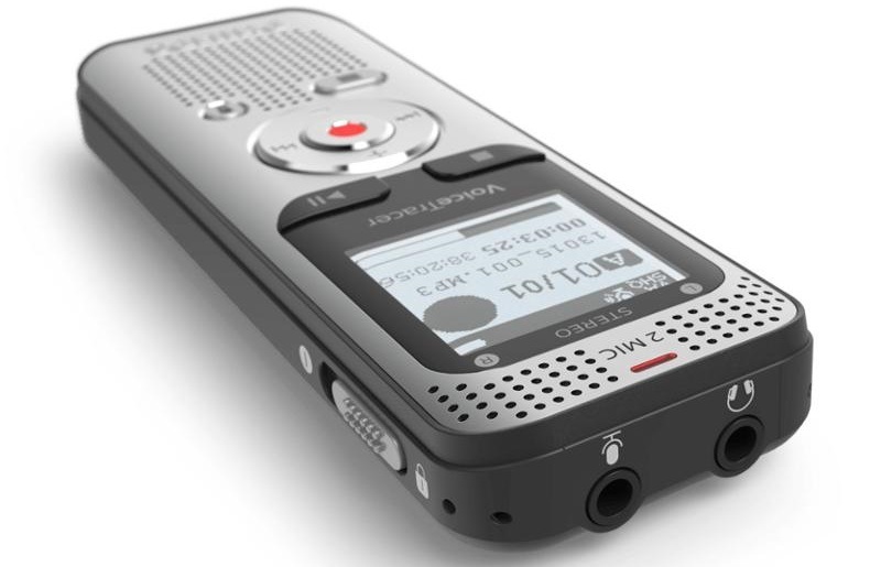 Diktafon Philips DVT2050 stříbrný