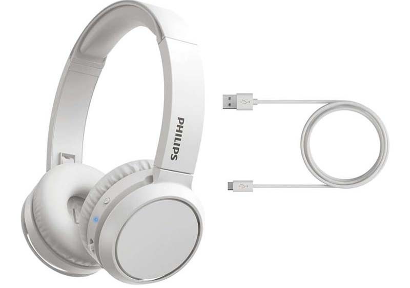 Sluchátka Philips TAH4205WT bílá Sluchátka Philips TAH4205WT bílá