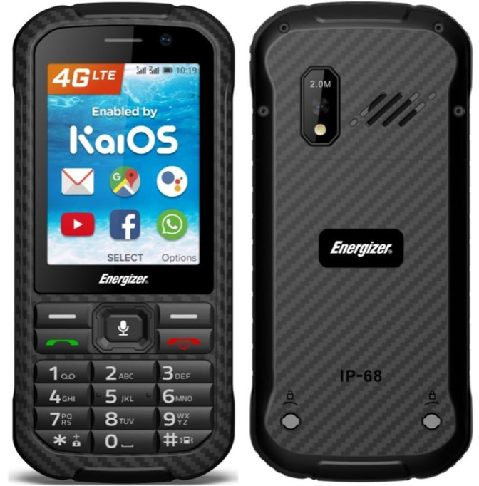 Mobilní telefon Energizer Hardcase H280S LTE - ZÁNOVNÍ - 12 měsíců záruka černý Mobilní telefon Energizer Hardcase H280S LTE - ZÁNOVNÍ - 12 měsíců záruka černý