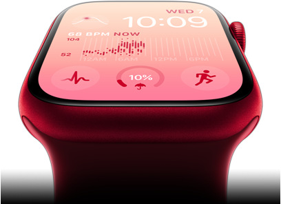 Chytré hodinky Apple Watch Series 8 GPS + Cellular 41mm pouzdro z temně inkoustového hliníku - temně inkoustový sportovní řemínek Chytré hodinky Apple Watch Series 8 GPS + Cellular 41mm pouzdro z temně inkoustového hliníku - temně inkoustový sportovní řemínek