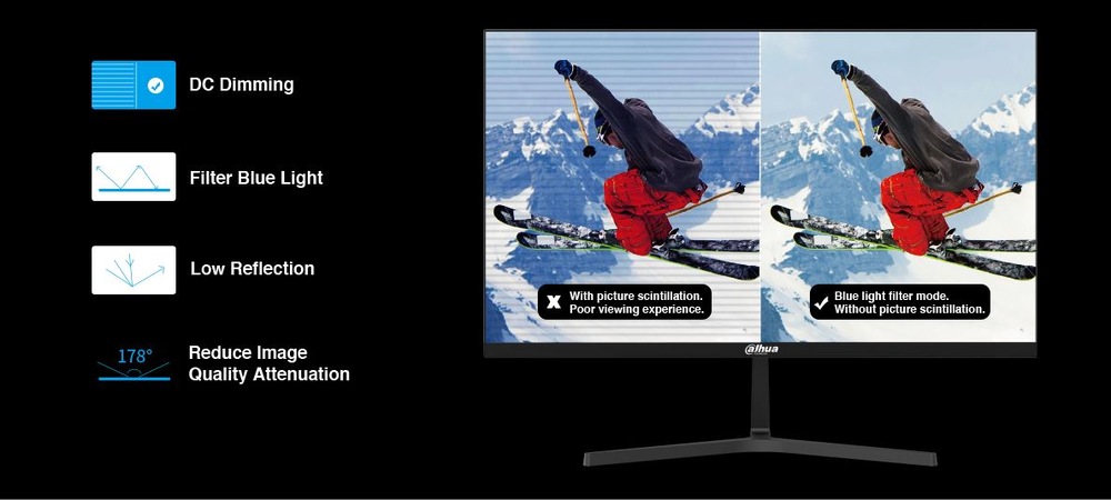 Monitor Dahua LM24-B200S černý Dahua LM24-B200S