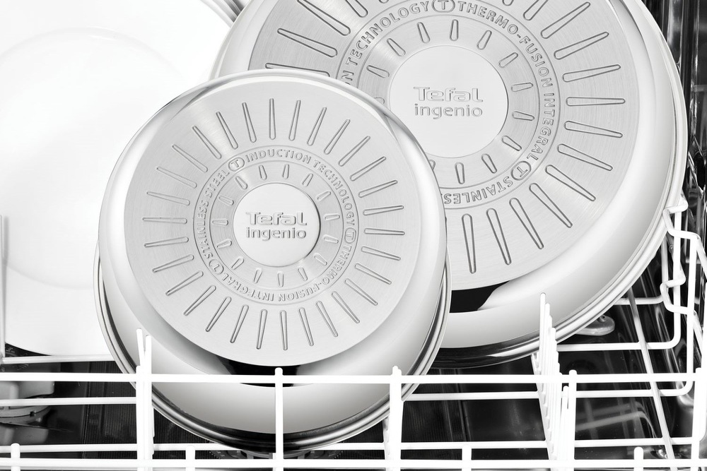 Pánev WOK Tefal Ingenio Emotion L8977774, 26 cm nerez