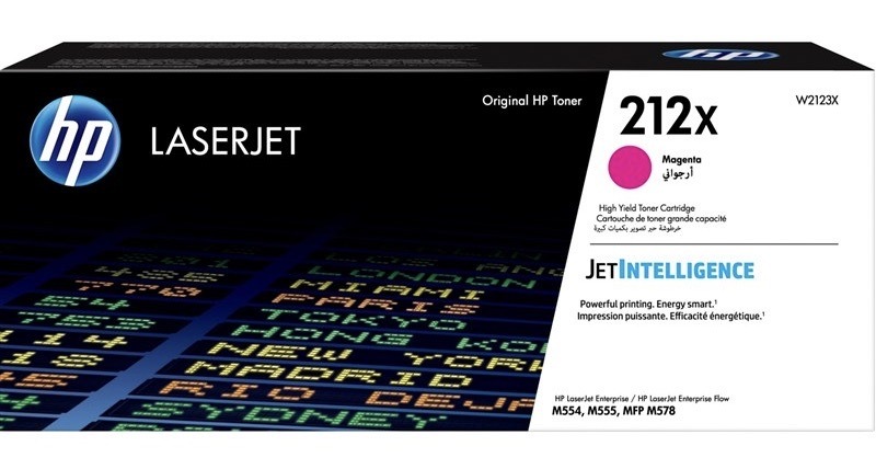 Toner HP 212X, 10000 stran purpurový