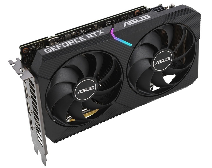 Grafická karta Asus Dual GeForce RTX 3060 OC 12G V2