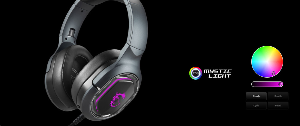 Headset MSI Immerse GH50 černý Headset MSI Immerse GH50 černý