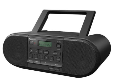 Radiopřijímač DAB+/CD Panasonic RX-D552E-K černý