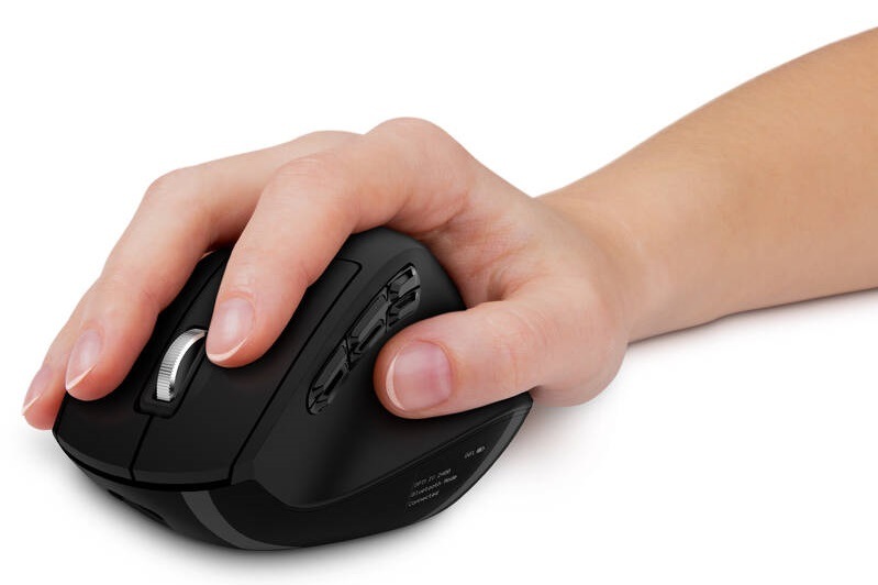 Myš Connect IT FOR HEALTH DualMode bezdrátová, ergonomická, s LCD displejem černá Myš Connect IT FOR HEALTH DualMode bezdrátová, ergonomická, s LCD displejem černá