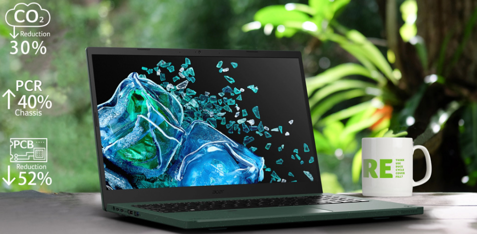 Notebook Acer Aspire Vero (AV15-52-755K) šedý