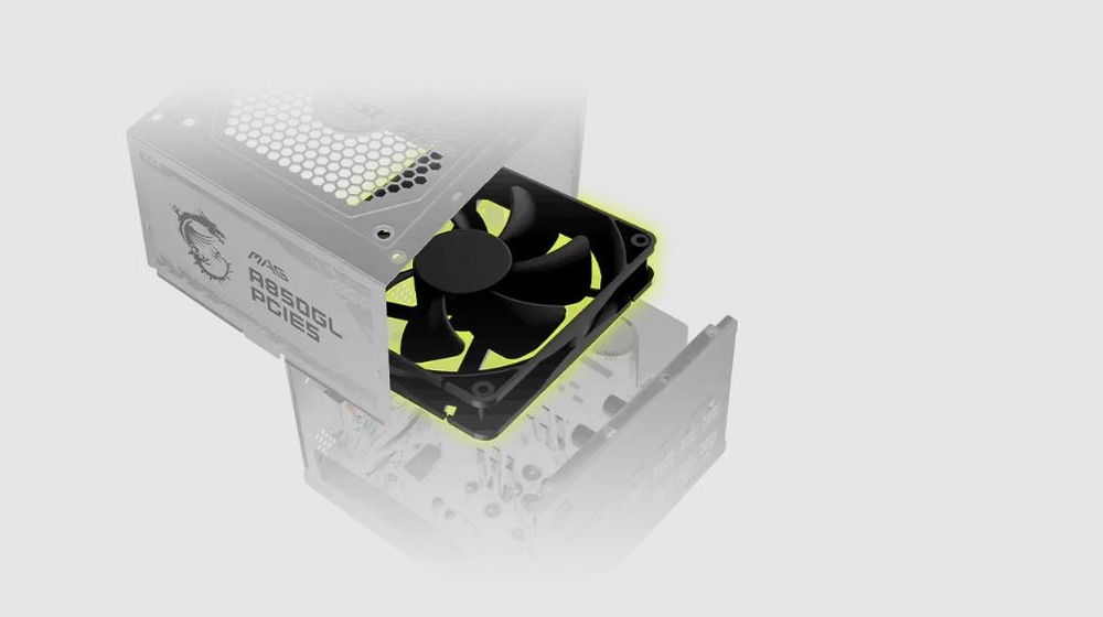 MSI MAG A850GL PCIE5 WHITE