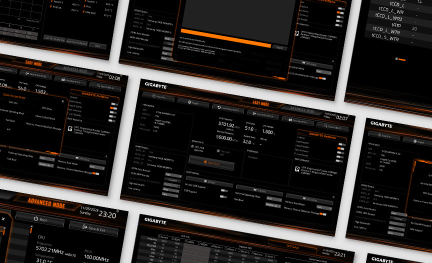 Základní deska GIGABYTE Z790 D AX Důležitou součástí desky Gigabyte Z790 D AX je i software Gigabyte Control Center