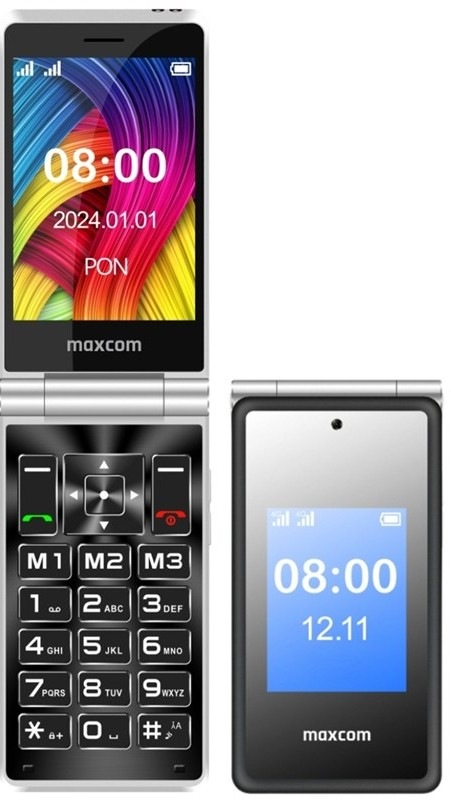 Mobilní telefon MaxCom MM835 CZ L SE nabídne FM rádio, hands-free režim, fotoaparát 0,3 Mpx