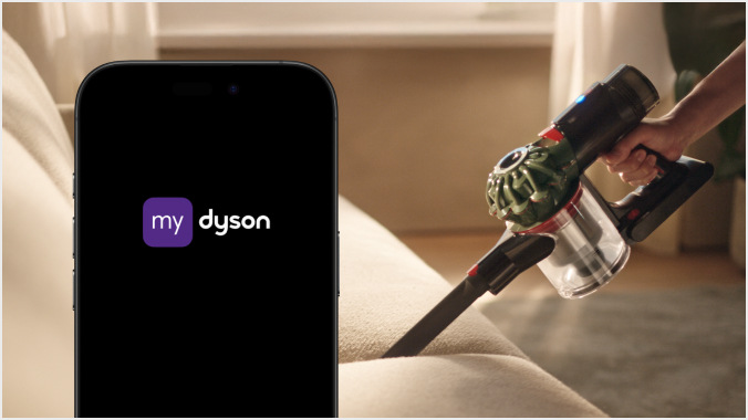 Tyčový vysavač Dyson V8 Cyclone 2026 aplikace MyDyson