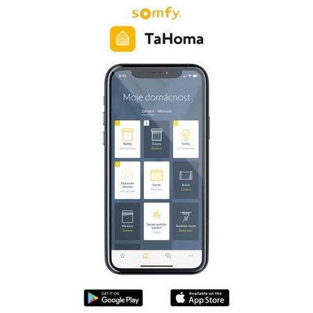 Řídicí jednotka Somfy TaHoma Switch bílá Řídicí jednotka Somfy TaHoma Switch bílá