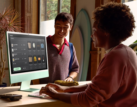 Počítač All In One Apple iMac 24" CTO Sklo s nanotexturou M4 10× CPU 10× GPU, 24 GB, 2 TB - oranžový CZ