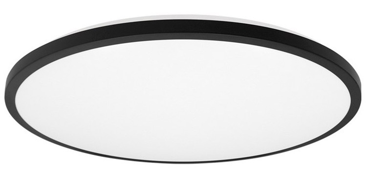 Stropní svítidlo Top Light Onyx KM CCT, 18W, 1800lm, IP44, 34cm, teplá/neutrální/studená bílá černé