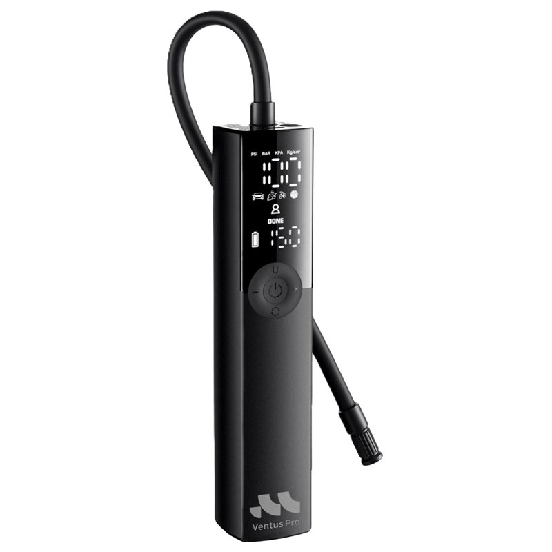 Kompresor Woowind Ventus Pro černý Kompresor Woowind obsahuje integrované LED světlo