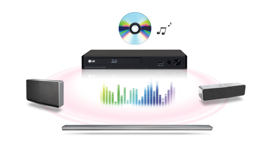 Blu-ray přehrávač LG BP450 černý Blu-ray přehrávač LG BP450 černý