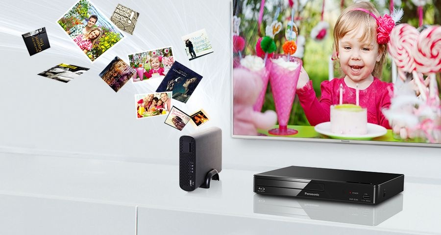 Blu-ray přehrávač Panasonic DMP-BD84EG-K černý