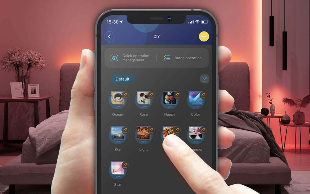 LED pásek Govee WiFi RGB Smart 5m LED pásek Govee WiFi RGB Smart 5m