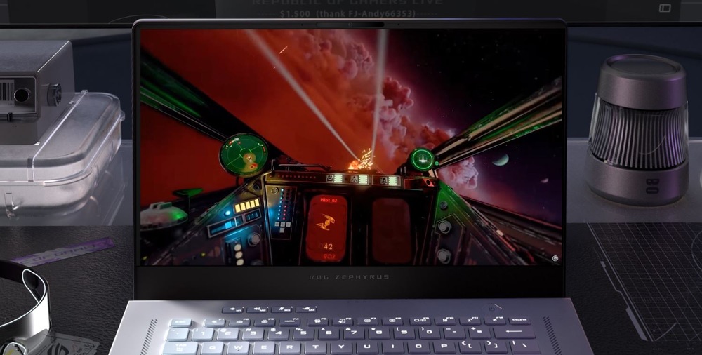 Notebook Asus ROG Zephyrus G15 šedý Asus ROG Zephyrus G15