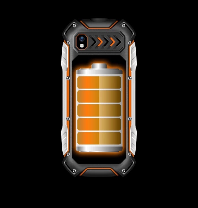 Mobilní telefon myPhone Hammer Boost 2 LTE černý/oranžový Mobilní telefon myPhone Hammer Boost 2 LTE černý/oranžový