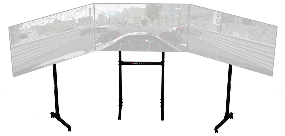 Držák Next Level Racing Free Standing Triple Monitor Stand, pro 1-3 monitory černý