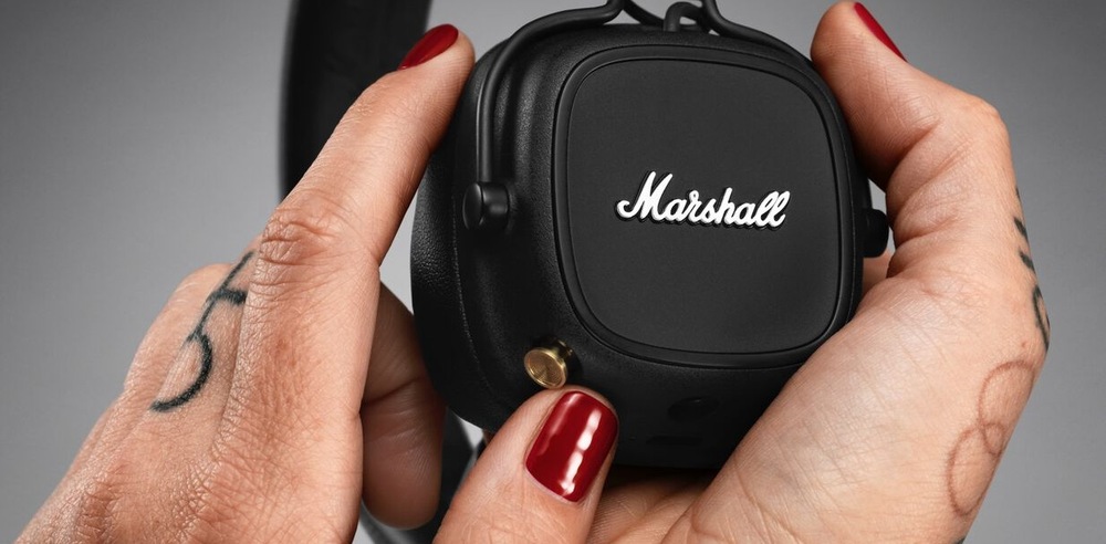 Sluchátka Marshall Major IV Bluetooth hnědá Marshall Major IV Bluetooth