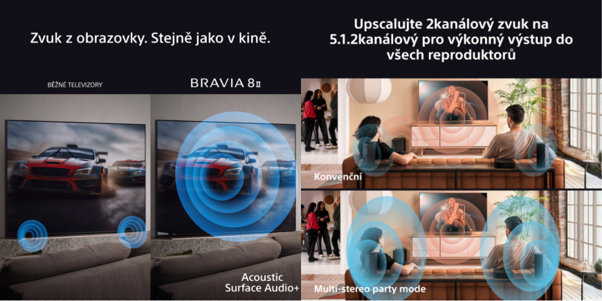 Televize Sony Bravia 8 MII 65"