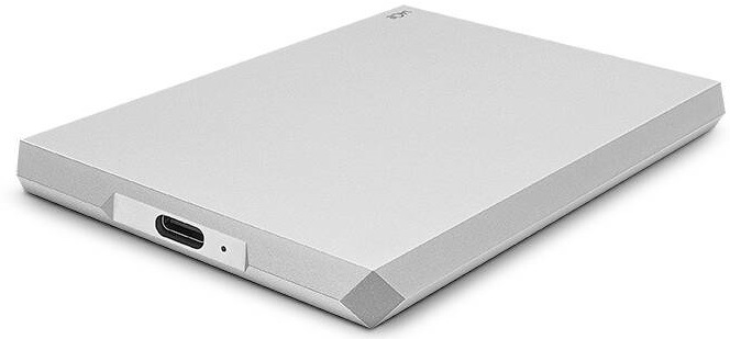 Externí pevný disk 2,5" Lacie Mobile Drive 1TB, USB-C stříbrný Externí pevný disk 2,5" Lacie Mobile Drive 1TB, USB-C stříbrný