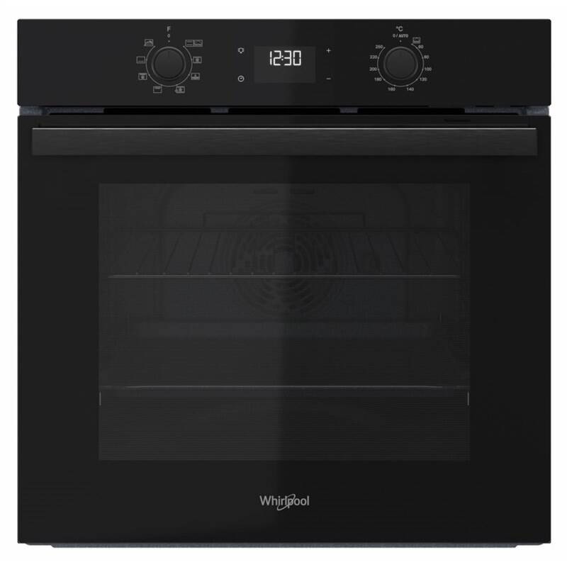 Horkovzdušná vestavná trouba Whirlpool OMR55CU1B, černá