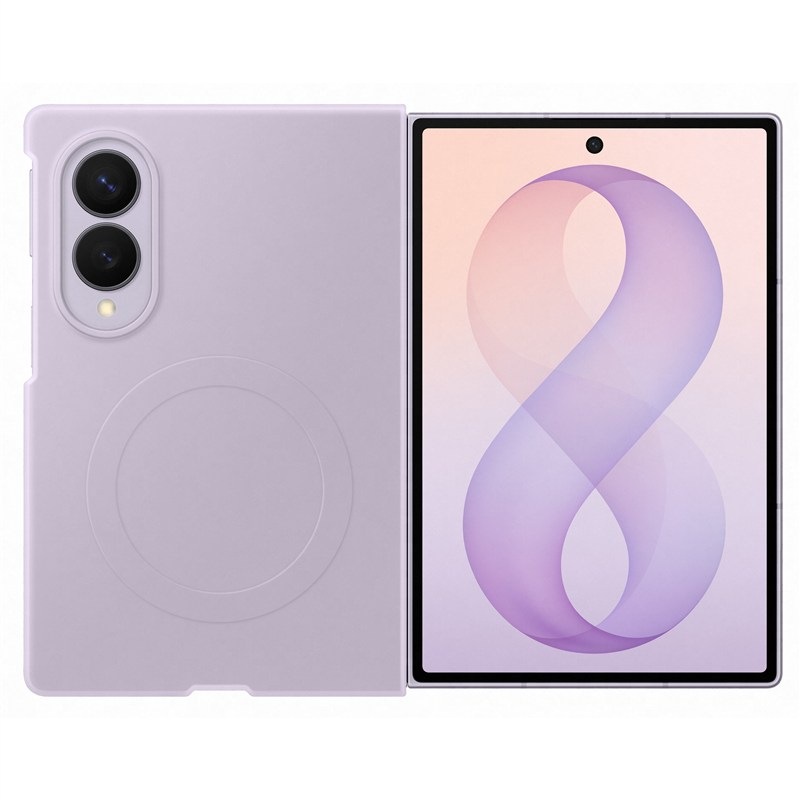 Kryt na mobil Samsung Mobile Silikonový  s magnetem Galaxy Z Fold8 fialový