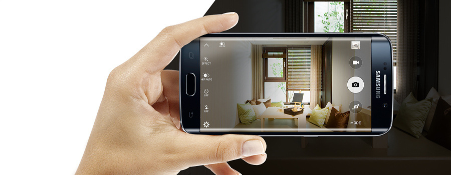 Mobilní telefon Samsung Galaxy S6 Edge (G925) 32 GB bílý