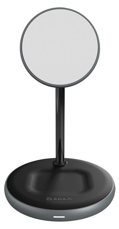 Bezdrátová nabíječka Adam Elements Omnia M2 2v1 s MagSafe černá