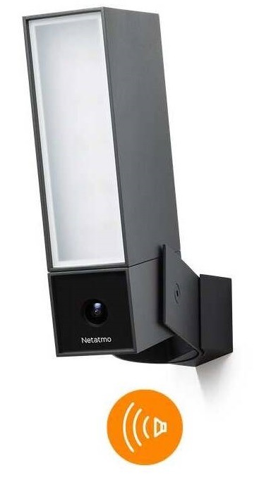 IP kamera Netatmo Smart Outdoor Camera with Siren černá