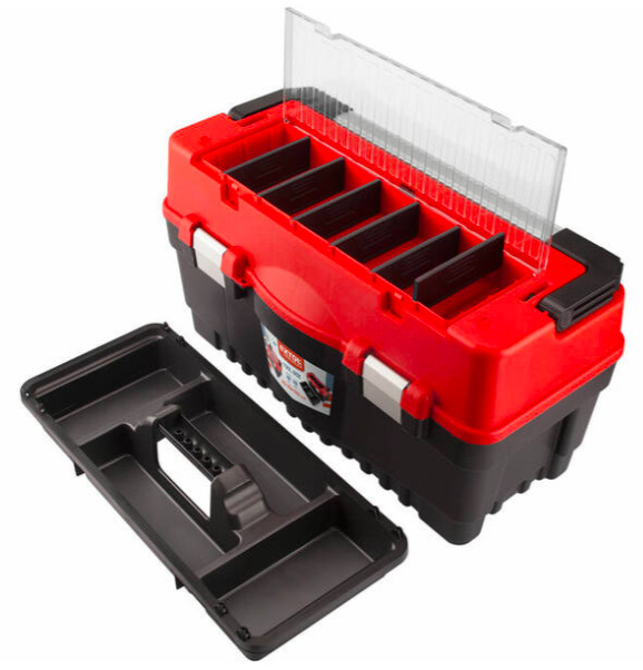 Box na nářadí Extol Premium 8856082 CARBO 595x289x328 mm Box na nářadí Extol 8856082 CARBO 595x289x328 mm