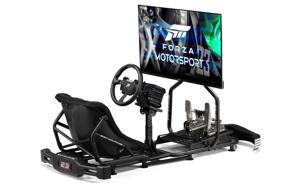 Závodní kokpit Next Level Racing Go Kart PRO černý Závodní kokpit Next Level Racing Go Kart PRO černý