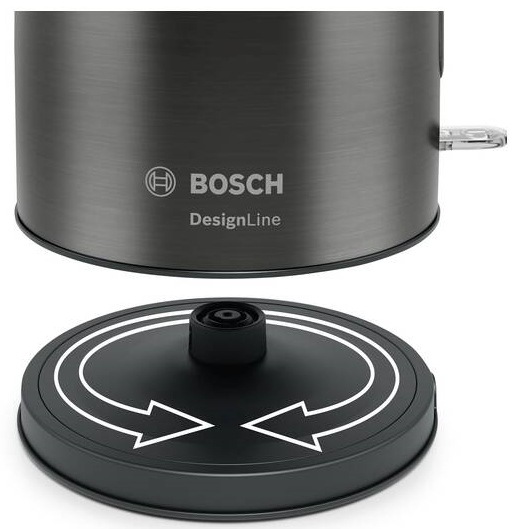 Rychlovarná konvice Bosch DesignLine TWK5P475 černá/nerez