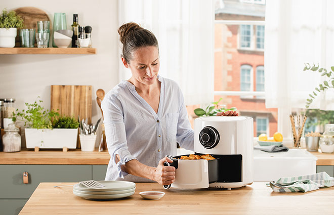 Fritéza horkovzdušná Delimano Air Fryer Star černá